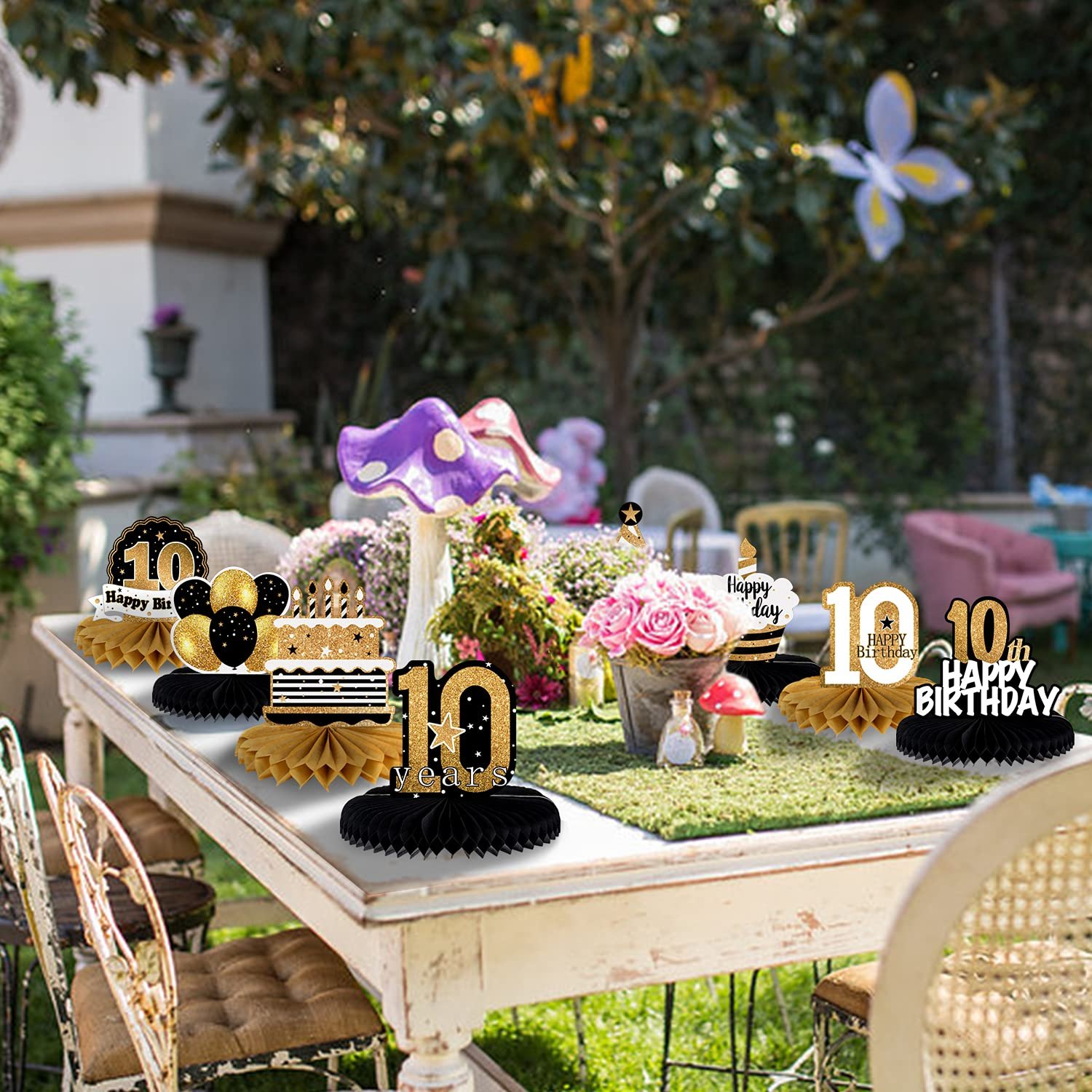 10th birthday party table ‌decorations centerpiece ideas
