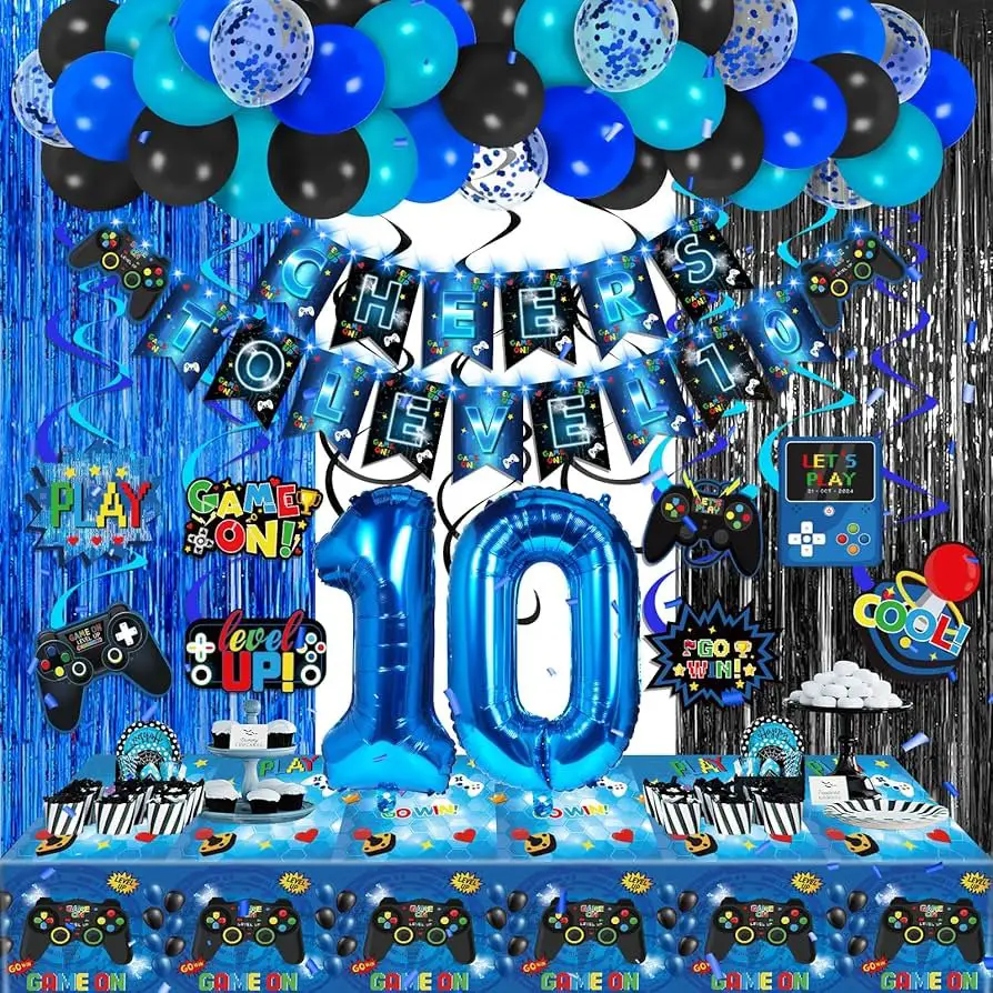 interactive 10th birthday decorations